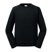 Black childrens sweatshirt Raglan - Authentic Russell