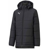 Jakna s kapuljacom Puma Bench Jacket Jr Black- White