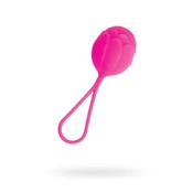 Gardj Europe A-TOYS, vaginalna krogla, silikon, roza, premer 3,5 cm