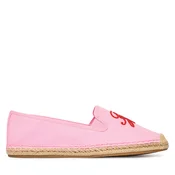 Espadrile Tommy Hilfiger Th Script Summer Espadrille FW0FW09240 Roza