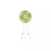 Stylies - Punjivi ručni ventilator LACERTA 4W/5V 2500 mAh bijela