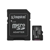 Kingston Micro SD kartica 64GB + SD adapter SDCS3/64GB klasa 10