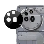 Full body zaščitno steklo za zadnjo kamero za Nothing Phone (3a) Pro - črno