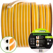 shumee Tesnilo za garažo D 12x10 belo 50m (2x25m)