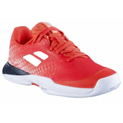 Tenisice za djecu Babolat Jet Mach 3 Junior Clay - strike red/white