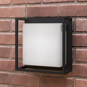 Lucande LED zunanja stenska svetilka Ilirian, antracit, aluminij, 25 cm - Sodobni - grafit, bela