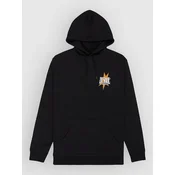 DC Huge Starz moški pulover s kapuco black