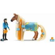 SCHLEICH Set za ulepšavanje, Kim & Caramelo