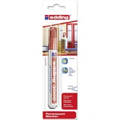 Edding Trajni marker Edding  E-3000 4-3000002 širina: 1.5 - 3 mm okrogla oblika konice, rdeča