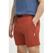 Pohodne kratke hlače Peak Performance Vislight Light bordo barva