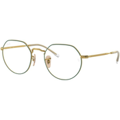 Ray-Ban Jack RX6465 3136 M (49) Zlata/Kristalna