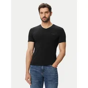 Guess Majica M6YI32 K3735 Črna Extra Slim Fit