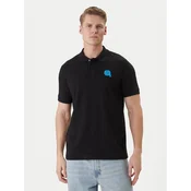 KARL LAGERFELD Polo majica 745015 562231 Črna Regular Fit