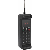 Generic Retro zvočnik v obliki mobilnega telefona, FM radio, nizkotonski zvočnik z zaslonom predvajanja, (21127478)
