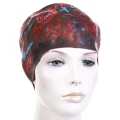 Swimming cap silicone madwave street red