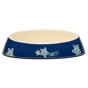 Rogz Melamin posuda za mace Blue Floral, 200 ml