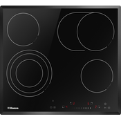 Hansa BHC66906 Ugradna ploca, Staklokeramicka, Senzorska-slajder, 4 grejne zone, 6.5 kW,, 400 V
