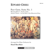 GRIEG:PEER GYNT,SUITE NO.1 FLUTE ORCHESTRA