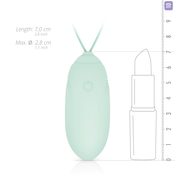 Vibracijski jajček LUV EGG, zelen