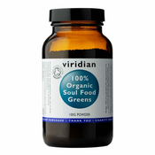 VIRIDIAN nutrition Soul Food Greens (Mešanica zelenih superživil) Bio, 100 g