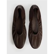 Mohito - Usnjene balerinke - temno rjava