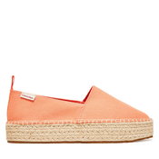 Espadrile Calvin Klein Jeans Platform Espadrille Ml Cs YW0YW01871 Oranžna