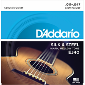 DAddario EJ40 Folk Silk & Steel