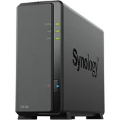 SYNOLOGY NAS uređaj DiskStation DS124 1-Bay 1.7GHz 1GB DDR4 crni
