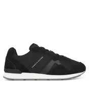 Superge Tommy Hilfiger Runner Icon Mix FM0FM05679 Črna