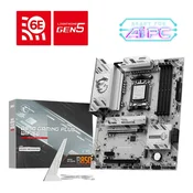 MSI Mb Am5 B850 Gaming Plus Wifi6E Msi 4xddr5 8200Mhz (O.C), Dp, Hdmi, Pci-Ex16 5.0, Pci-Ex4 4.0, 2xpci-Ex1 3.0, 3xM.2, 4xSata3, Bt 5.3, 7E80-001R
