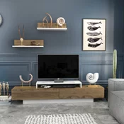 Hanah home TV Komoda Lusi Belo-Smeda