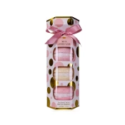 ACCENTRA SET DARILNI 3X50g BOMBICA KOPALNA MACARONS LETS CELEBRATE