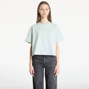 Majice Calvin Klein Jeans Ss Cropped Boxy Grap Tee Green S