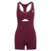ADIDAS PERFORMANCE Športna obleka vinsko rdeča/volneno bela