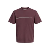 JACK & JONES Dres JCOFusion burgund / bela