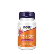 NOW – MK-7 Plus z vitaminoma K1 in MK-4, 90 kapsul