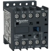 shumee TESYS K - 3-POLNI KONTAKTOR, AC3 - 12A, BREZ POMOŽNEGA KONTAKTORA, TULJAVA 230V AC 50/60HZ, VIJAČNE SPONKE
