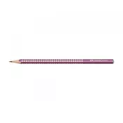 Grafitna olovka Faber Castel GRIP HB Sparkle 118215 pearl bordeaux
