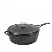 Lodge kozica s pokrovom 26,6 cm, Cast Iron, 3,7 l, lito železo