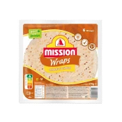 Wraps MIX ŽITARICA tortilje O23cm, 370g | MISSION