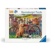 Ravensburger Izlet na podeželje s kužki sestavljanka, 500 kosov