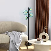 Opviq Podna lampa Benek-20-15-14512, 35x35x165 cm, IP20, Crno-plava