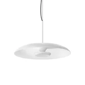 Linea Light LED viseča svetilka Basin_P, bela, kovina, O 49 cm, IP40 - Dnevna soba/jedilnica - Sodobni - Aluminij