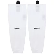 Hokejske nogavice Bauer Flex Stock Youth L/XL, bela