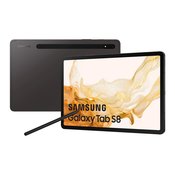 Samsung X700 galaxy Tab S8 128/8GB Wi-Fi Grey + mapa s tipkovnico