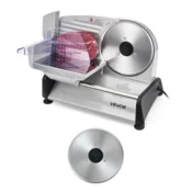 VEVOR Rezilo za meso 190 mm 385x255x275 mm siva