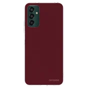 Silikonski prozorni ovitek za Samsung Galaxy M23 5G - Burgundy red