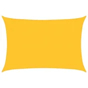 Jedro za zaštitu od sunca 160 g/m2 žuto 3 x 4,5 m HDPE