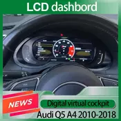 Digital Dashboard Panel Virtual Instrument Cluster CockPit LCD Speedometer For Audi A4L A4 Q5 2010 2011 2012 2013 2014-2018