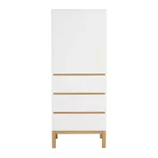 quax dvodelna omara s predali indigo white